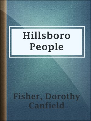 cover image of Hillsboro People